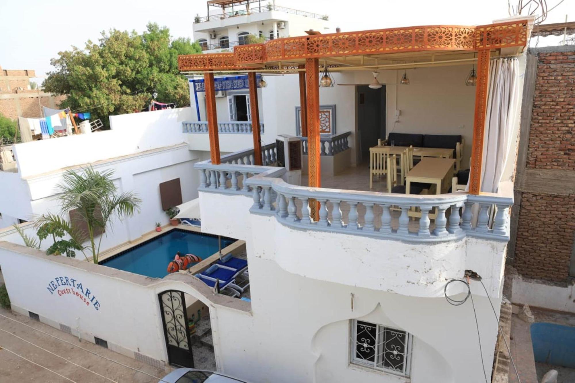 Nefertarie Guest House Luksor Exterior foto